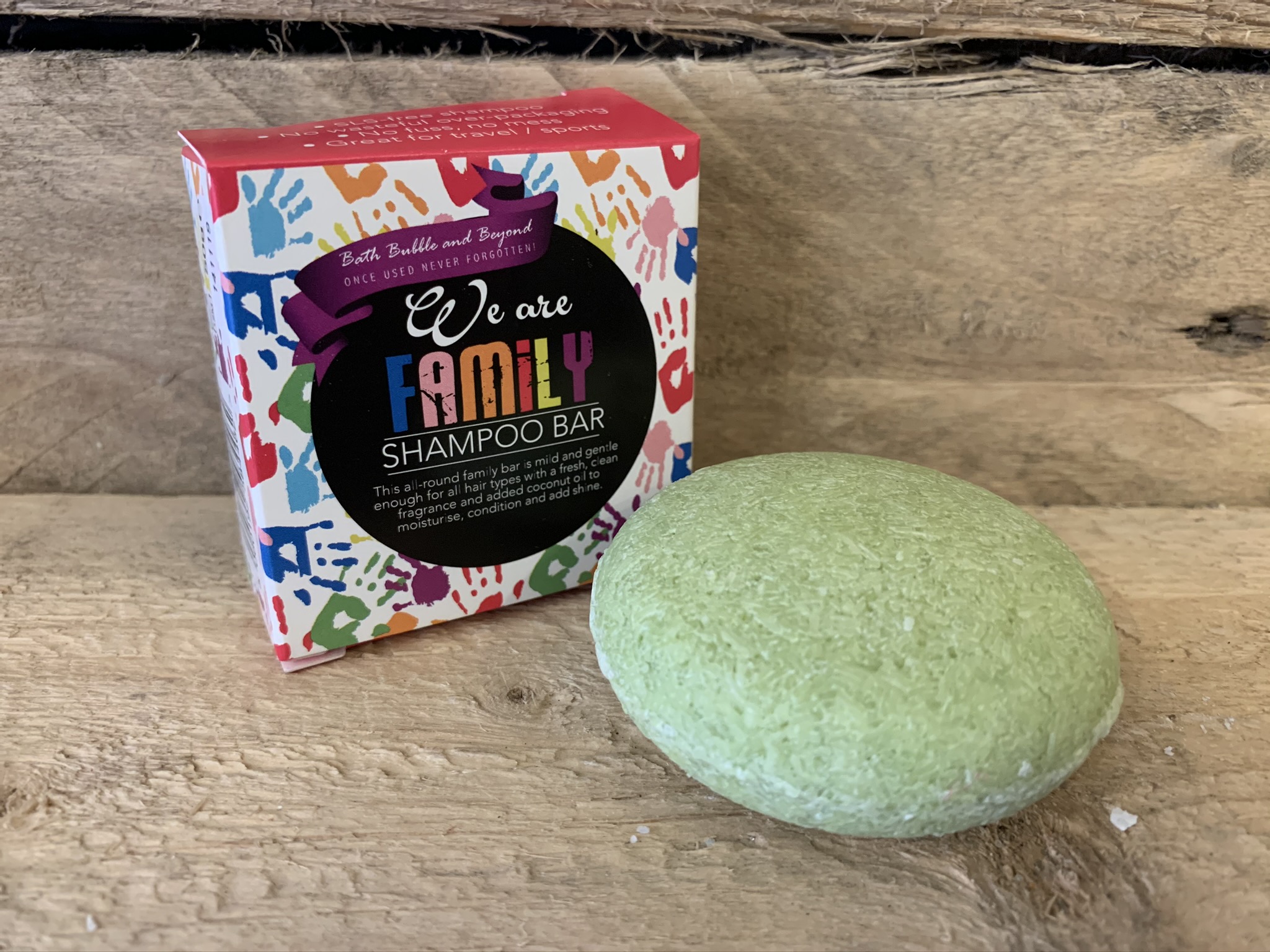 We Are Family Boxed Solid Shampoo Bar