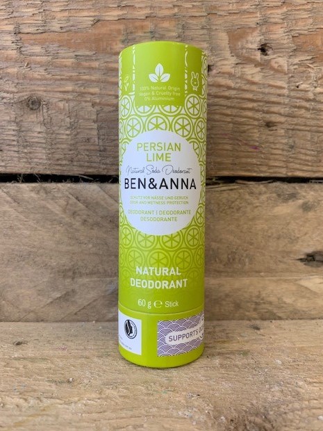 Ben and Anna Persian Lime Natural Deodorant Stick