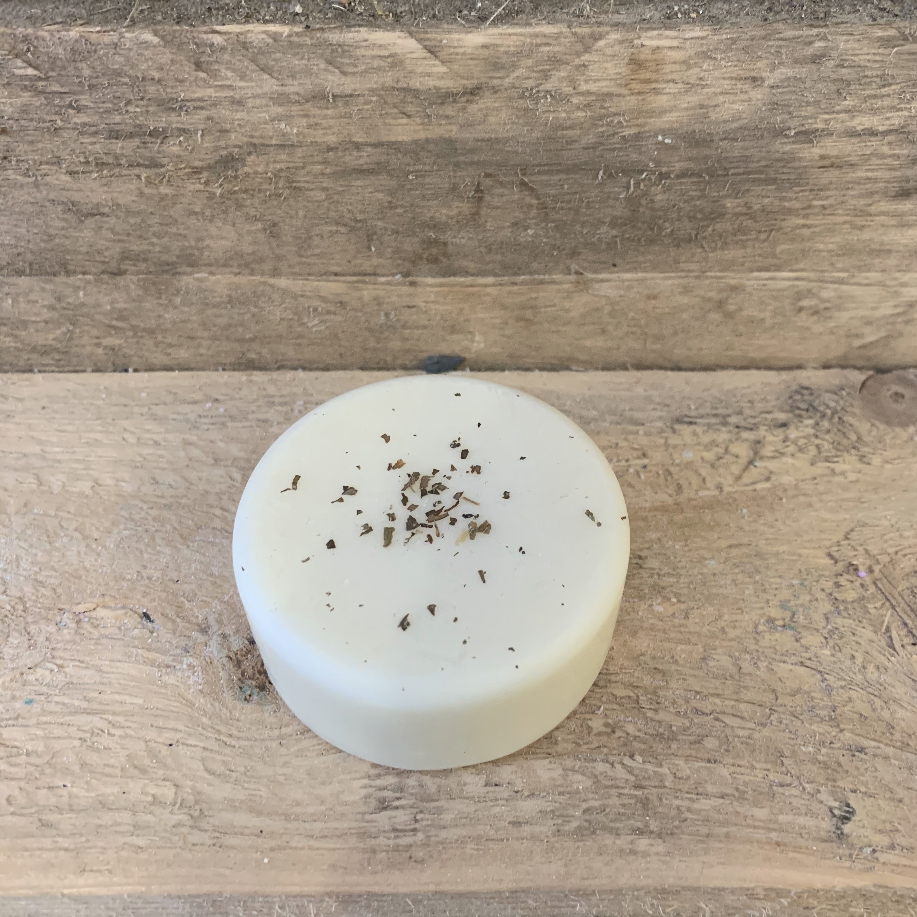 Peppermint Chocolate Natural Solid Body Lotion Bar by Blushberry