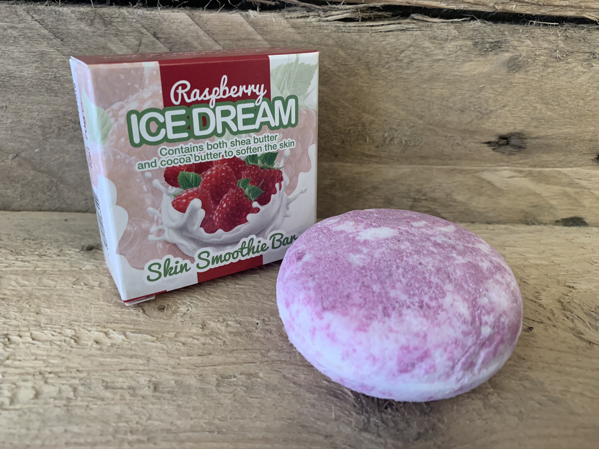 Raspberry Ice Dream Skin Smoothie Bar