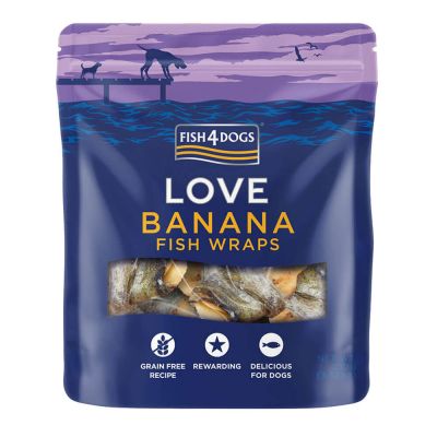 Fish4Dogs Love Wraps 100g