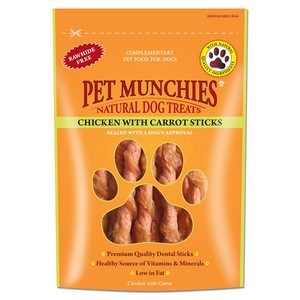 Pet Munchies Chicken with Carrot 80g