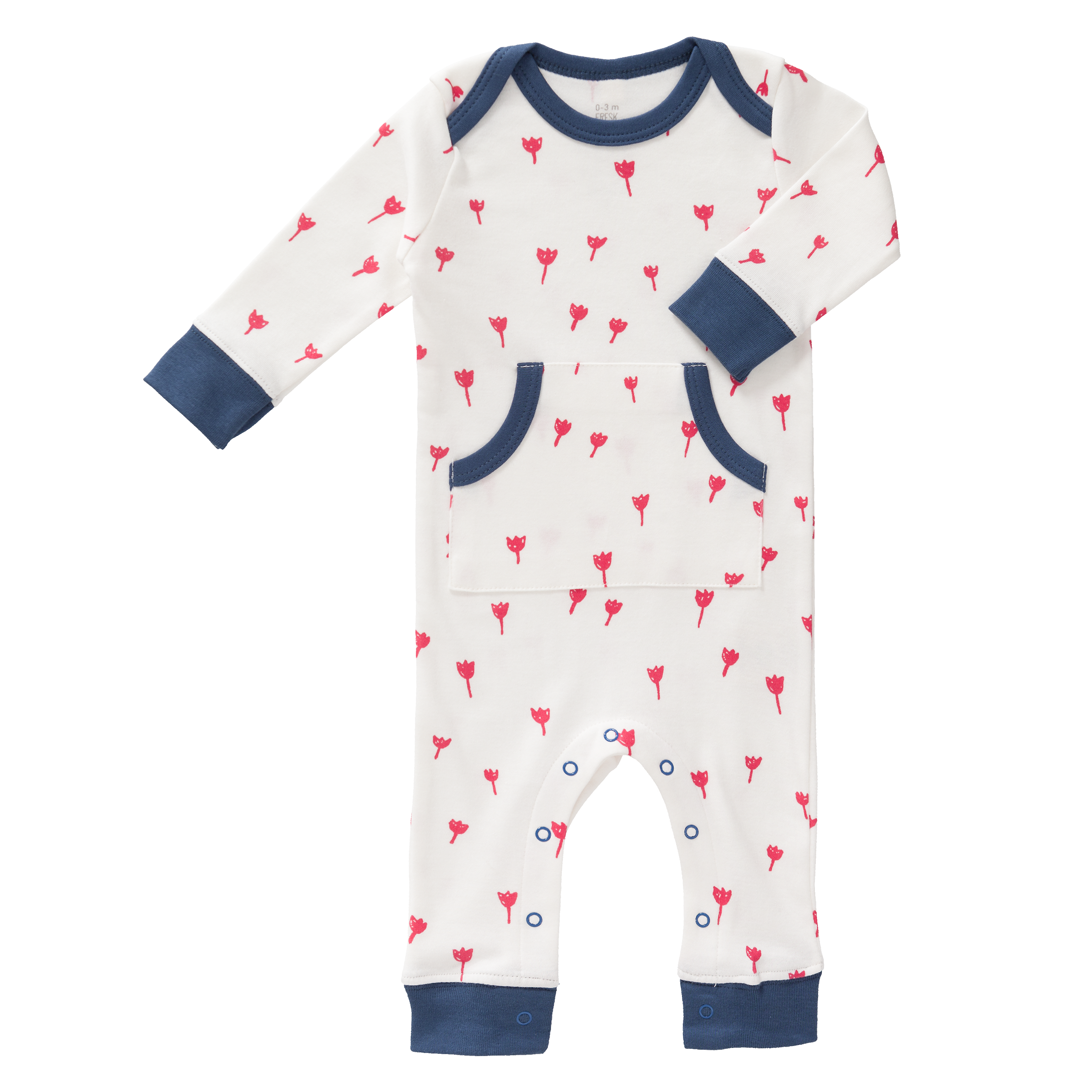 Pyjama | Schlafanzug - Strampler tulp red - Fresk