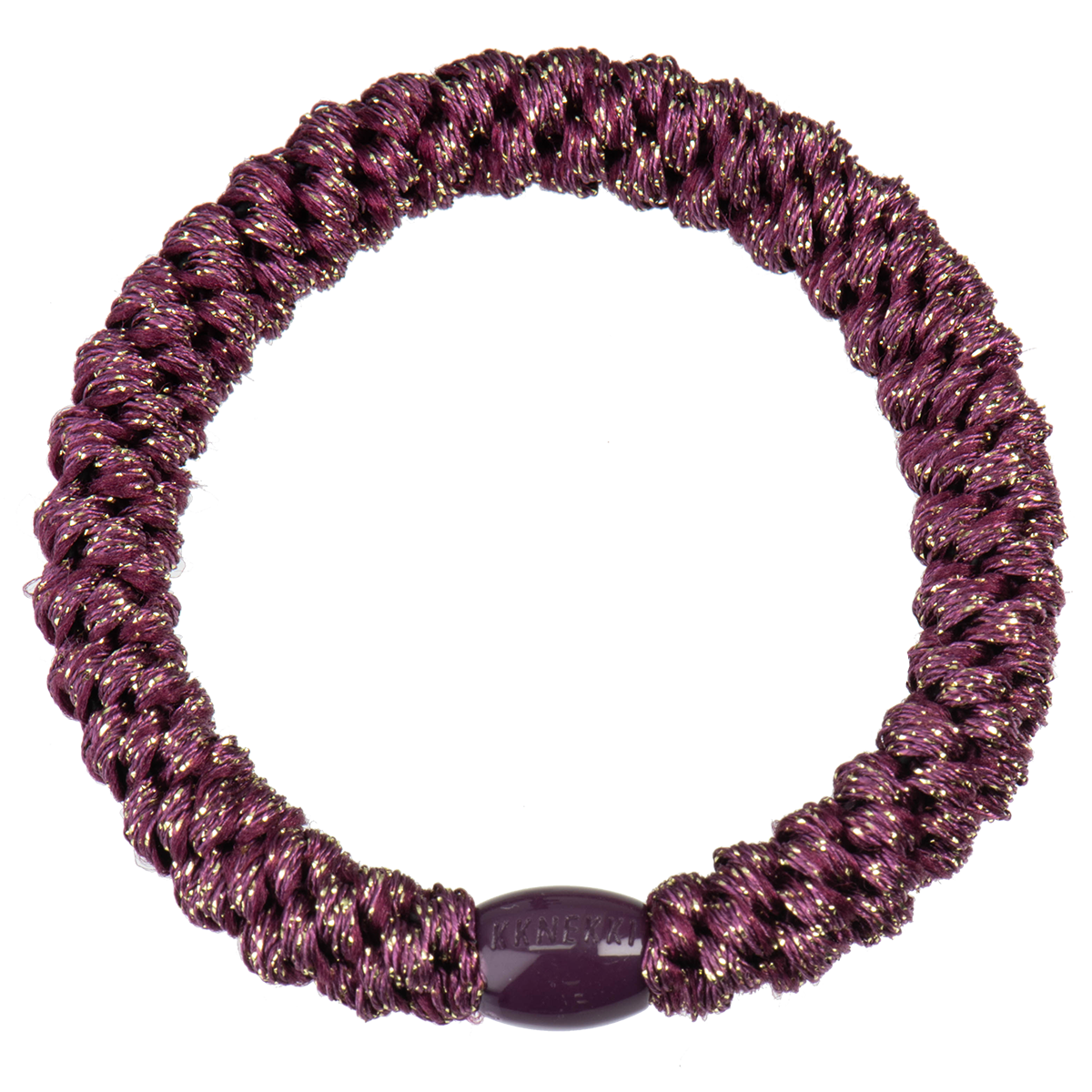 Haargummi / Armband - Grape Glitter 51084 - KKNEKKI