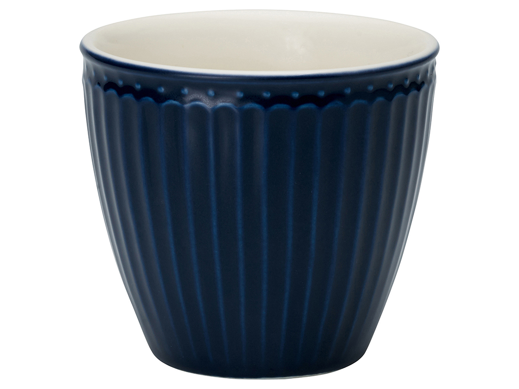 Latte Cup - Alice dark blue - Greengate