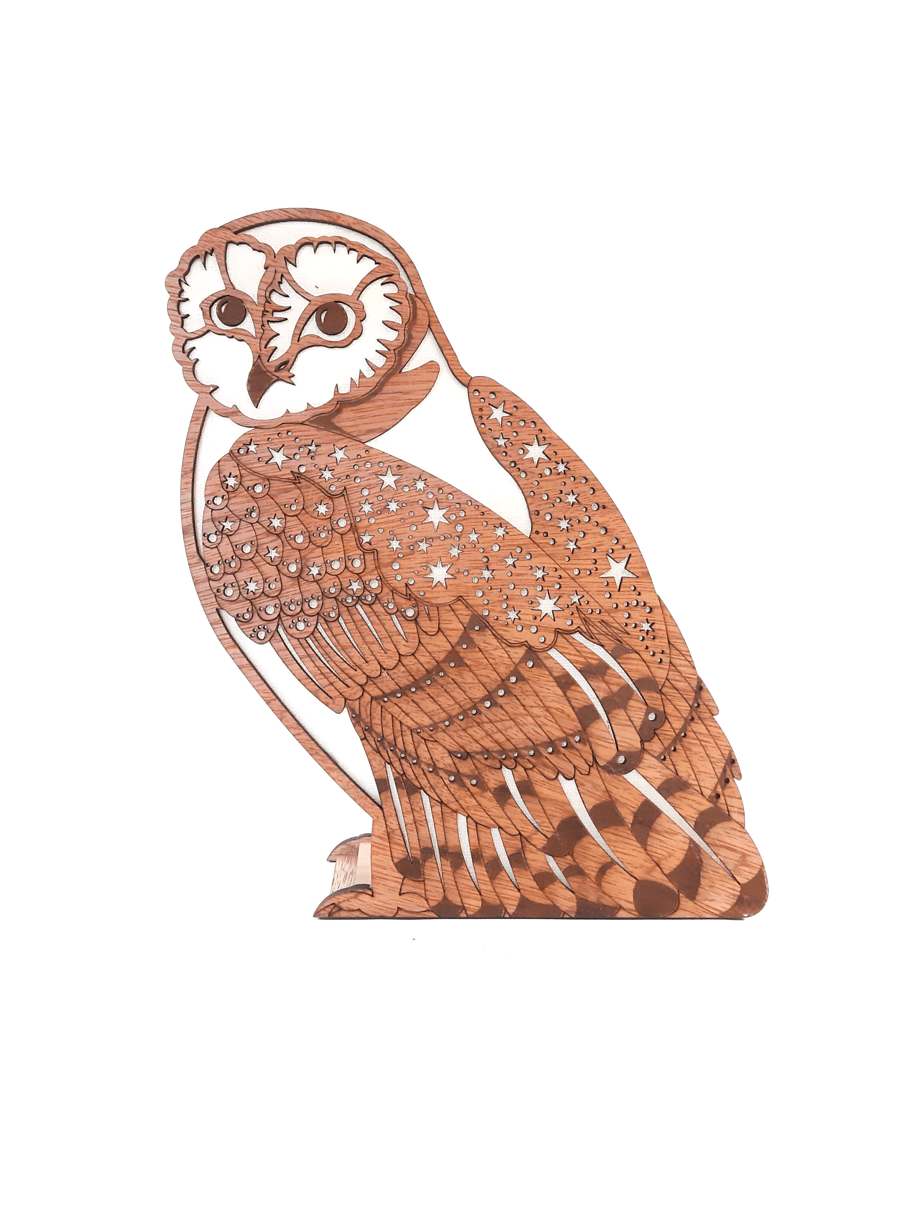 Starry Barn Owl, Lamp