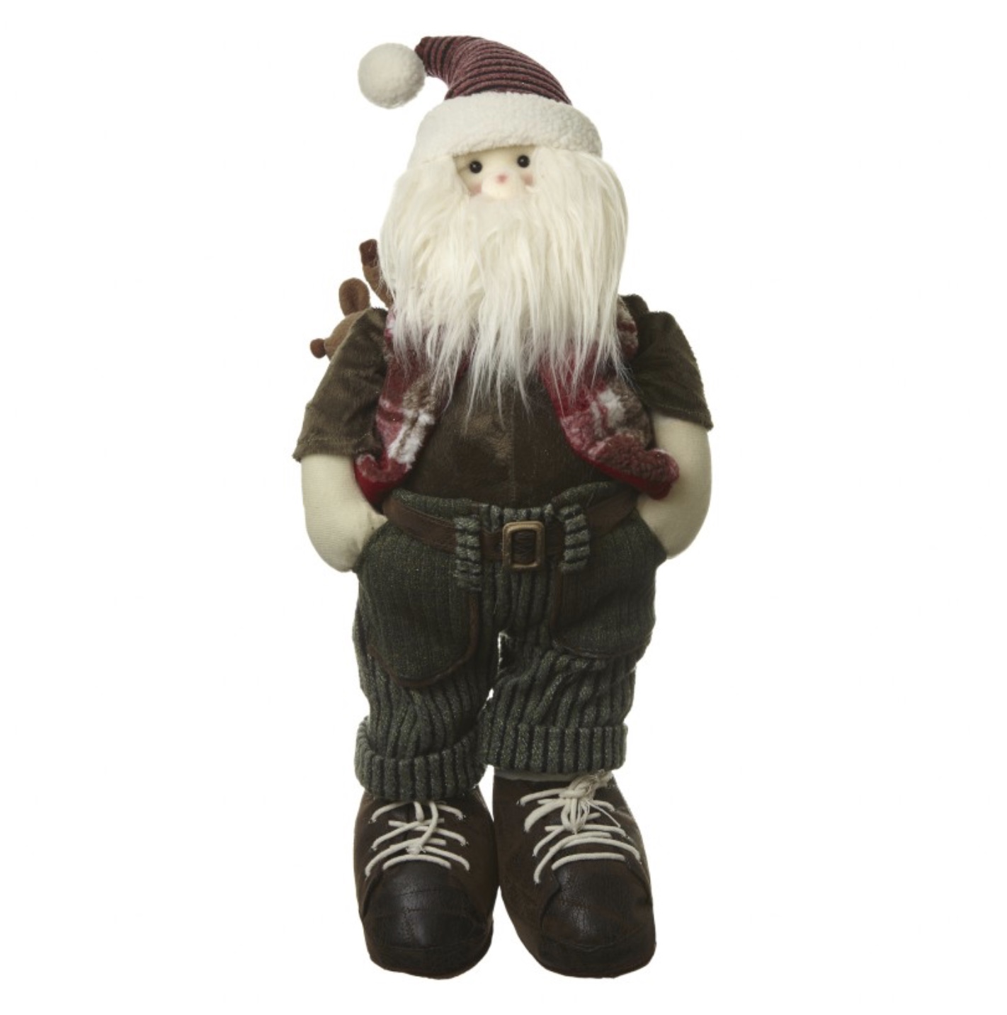 Standing Santa with hands in pockets