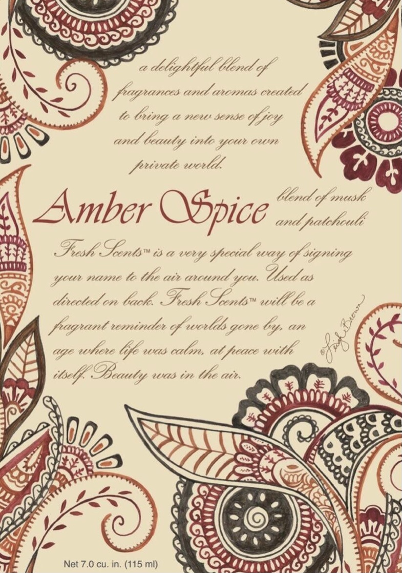 Amber Spice Scented Sachet Bundle