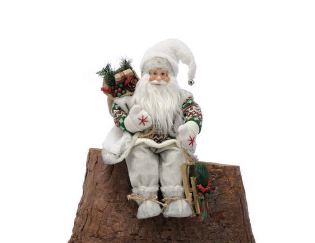 Sitting Santa Nordic Jumper 