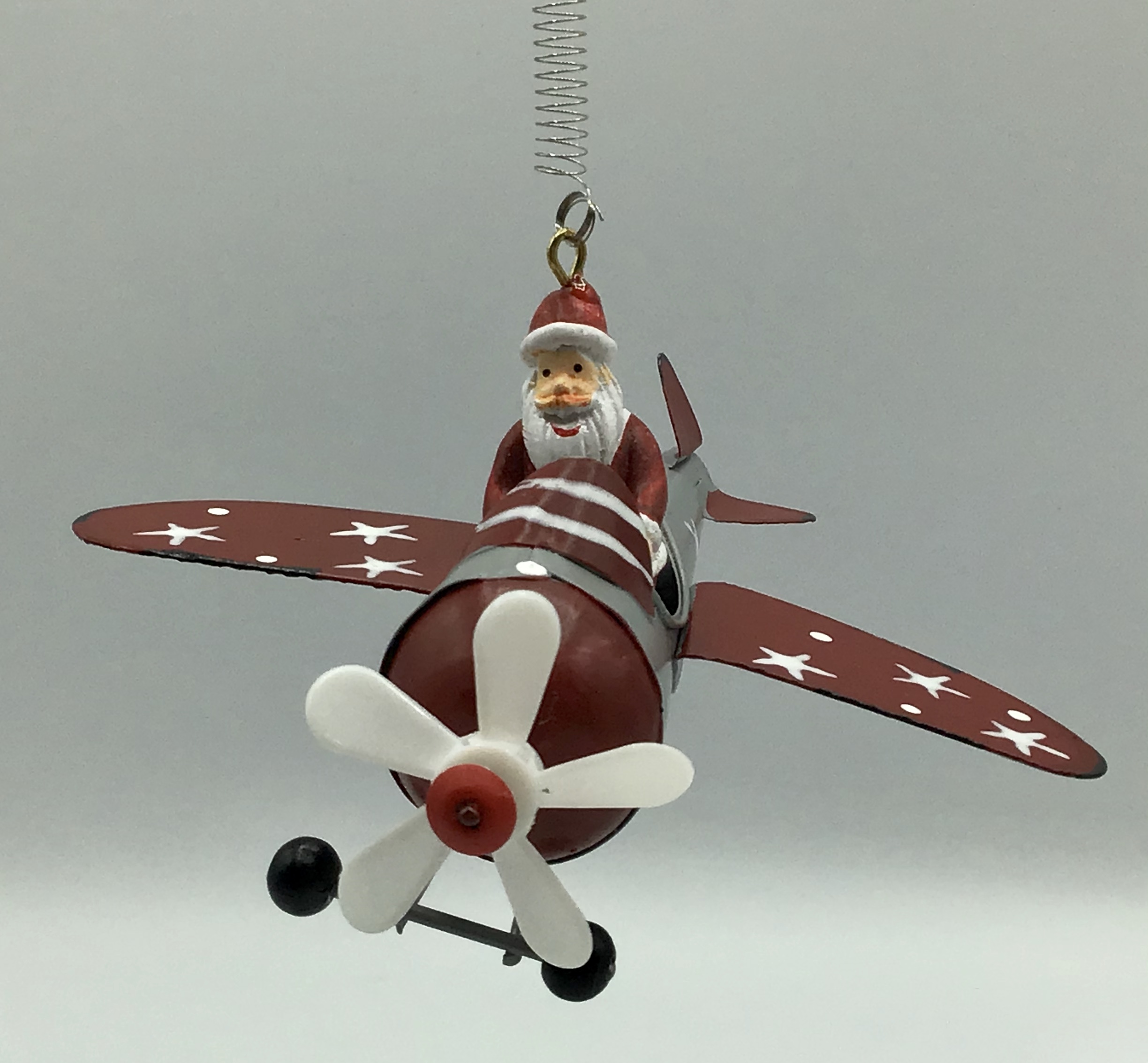 Santa in Plane 