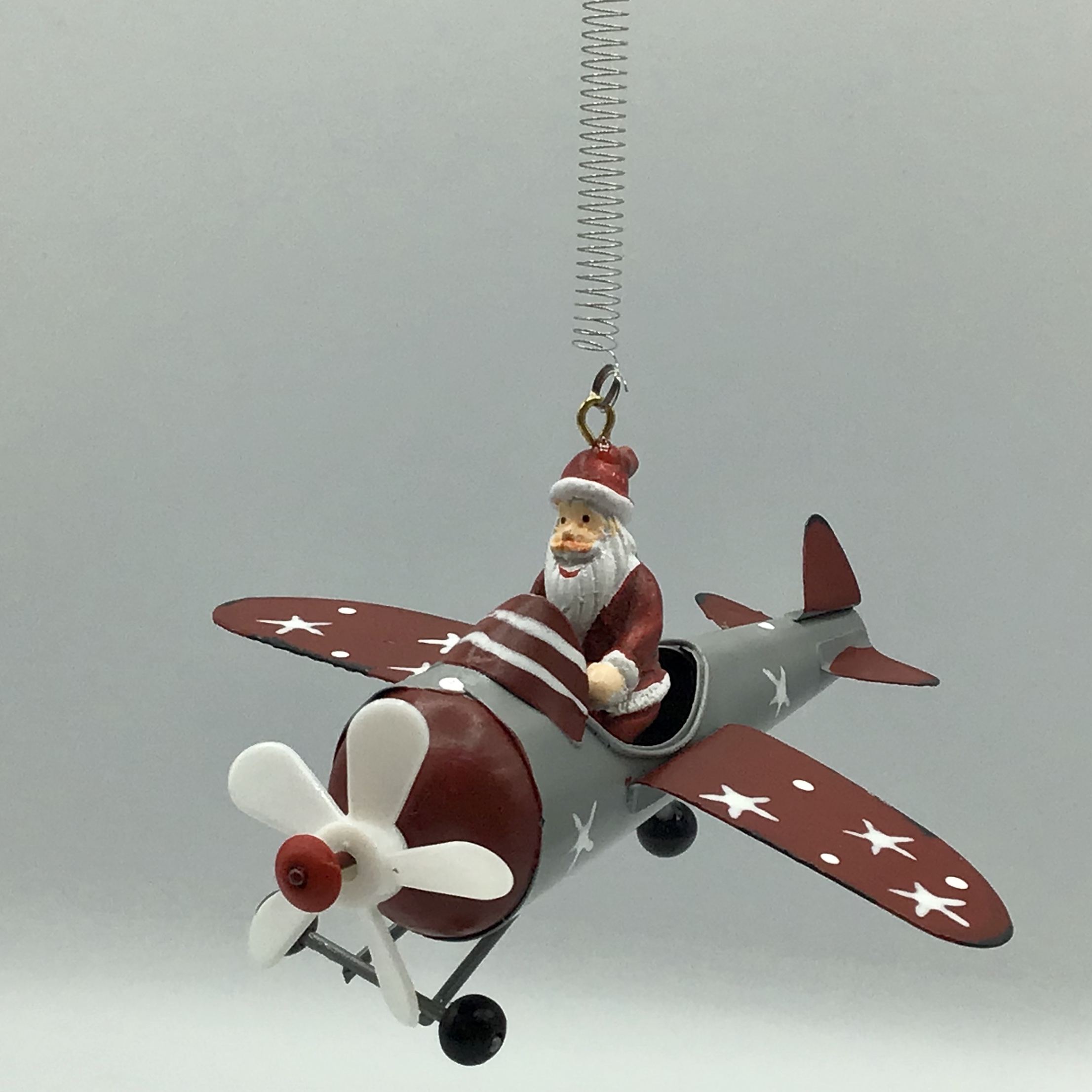 Santa in Plane 