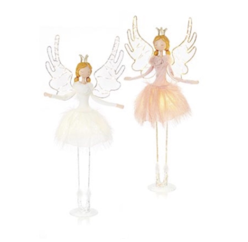 Standing angel fairy led 54cm