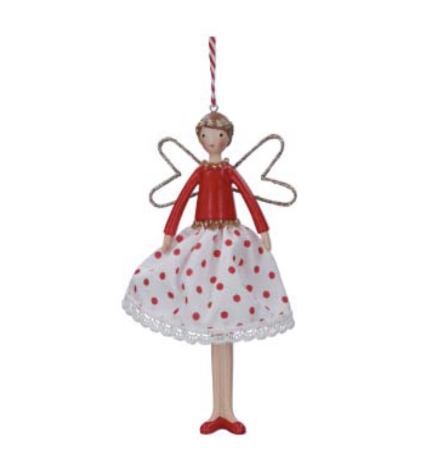 Resin fabric fairy / polka dress