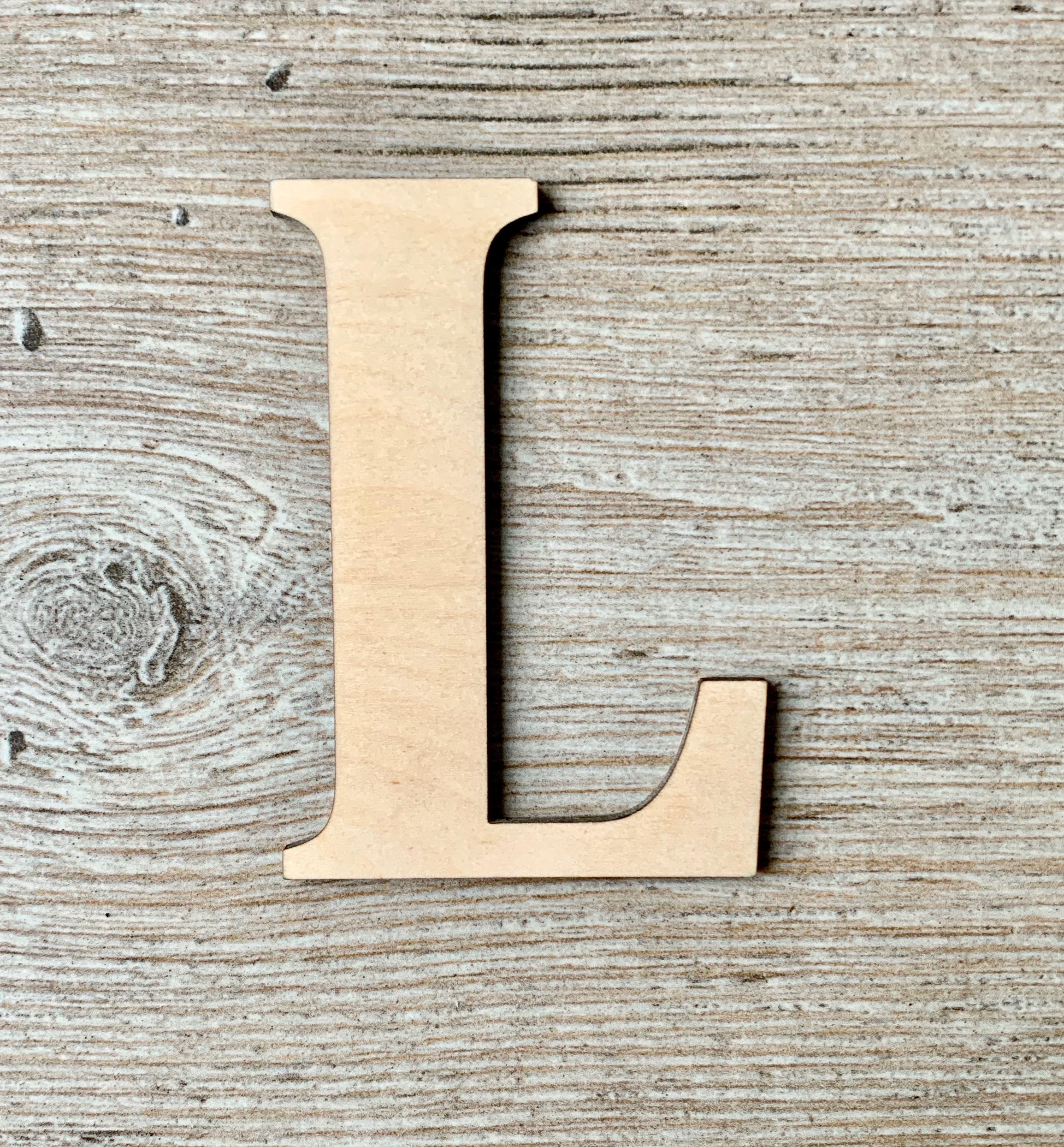 Wooden Letters for Hearts