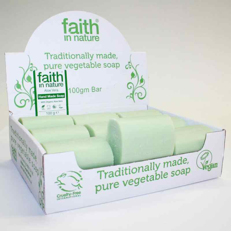 FIN Aloe Vera Soap Bar 100g (Faith in Nature)