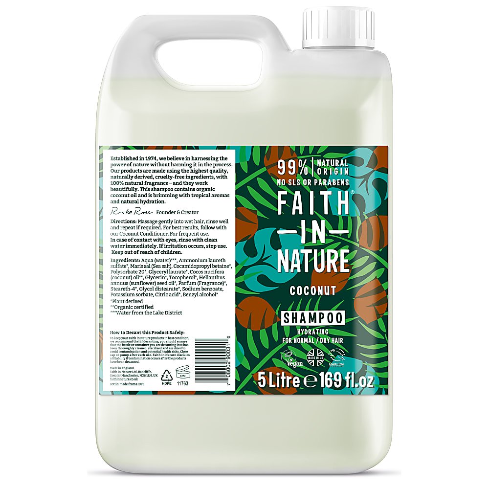 Coconut Shampoo (Faith in Nature) per 100G