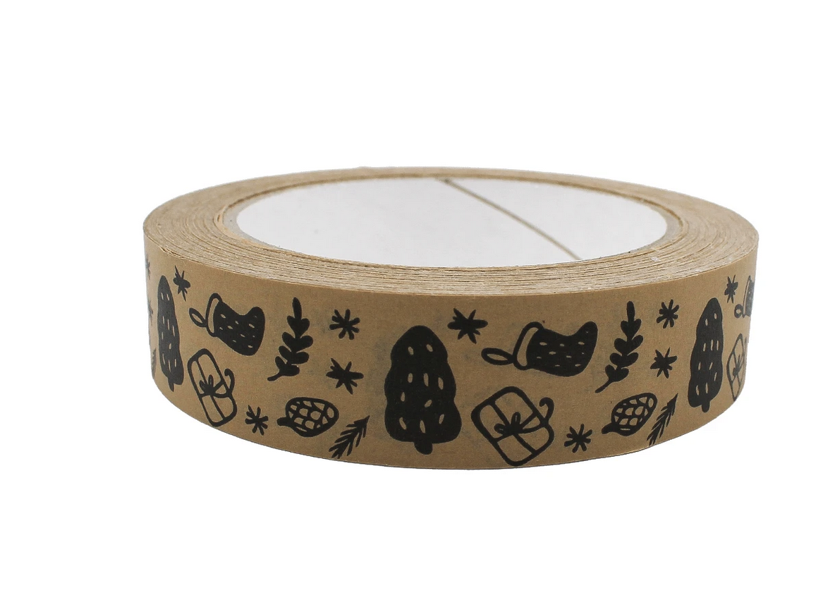 Paper Christmas Tape Roll