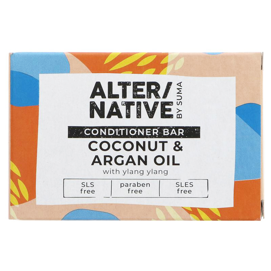 Coconut and Argan Conditioner Bar 95G (Alter/native by Suma)