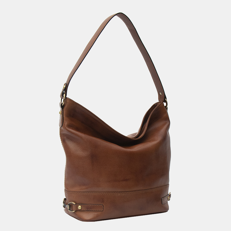 Ladies Ridgeback Brown Leather Handbag