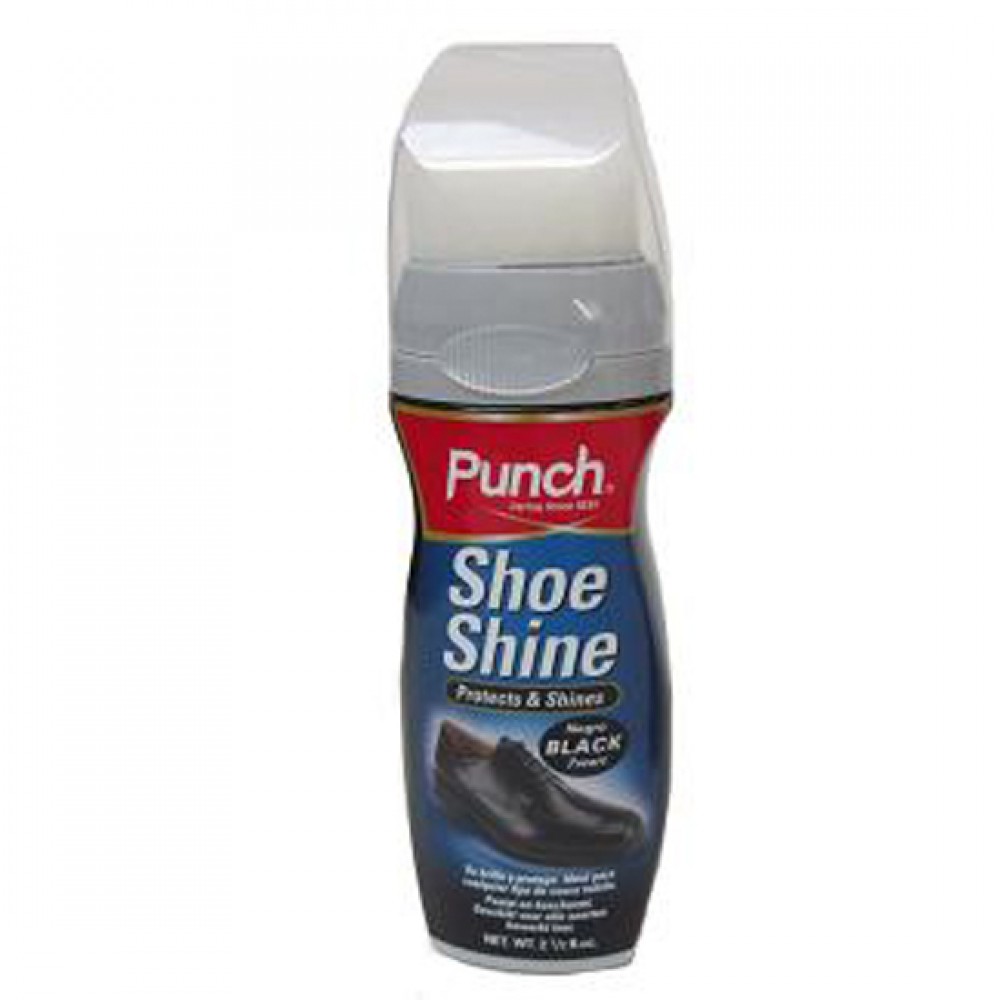 Punch Shoe Shine Liquid Sponge Black