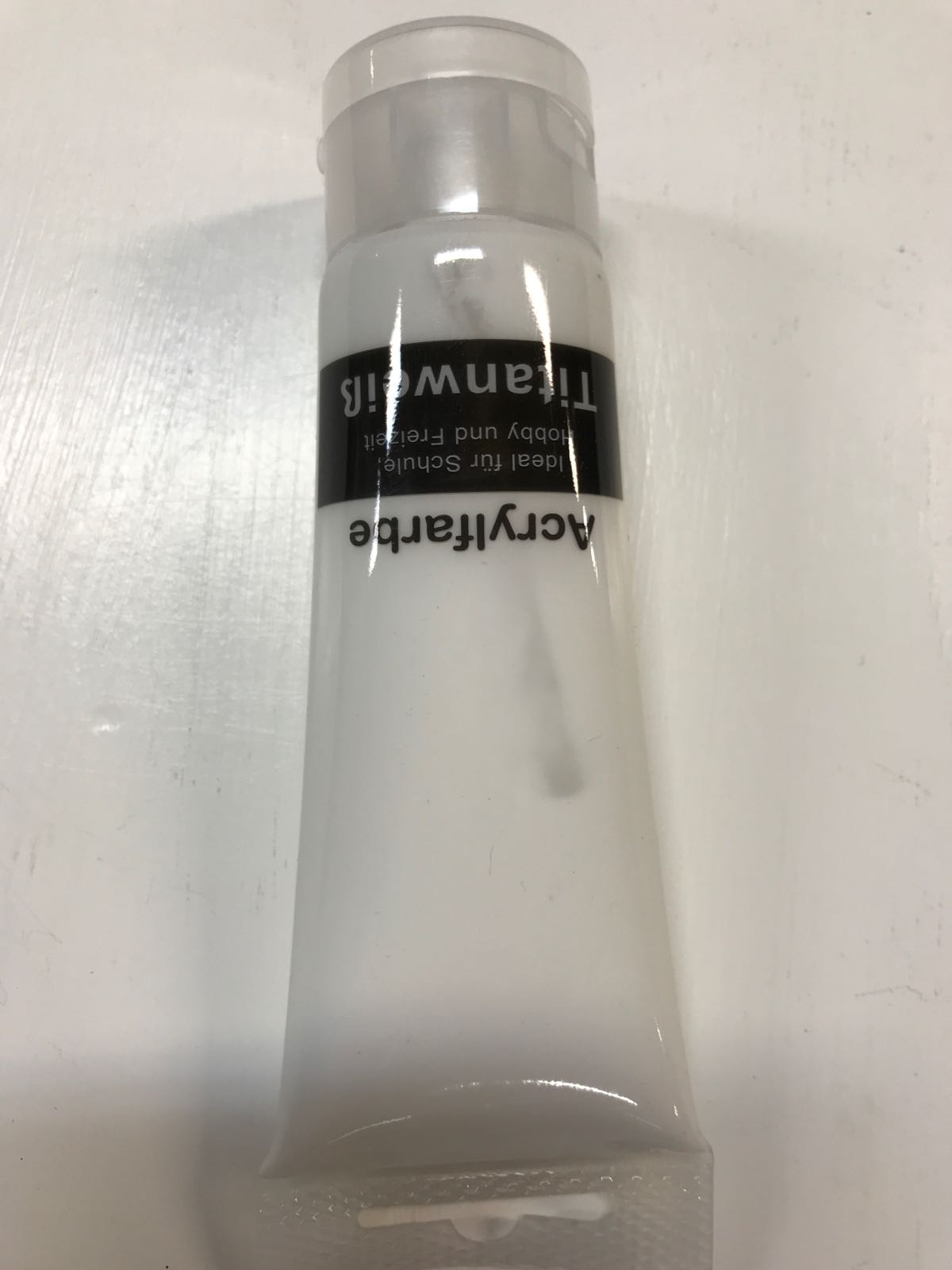 Akrylfärg vit 75 ml