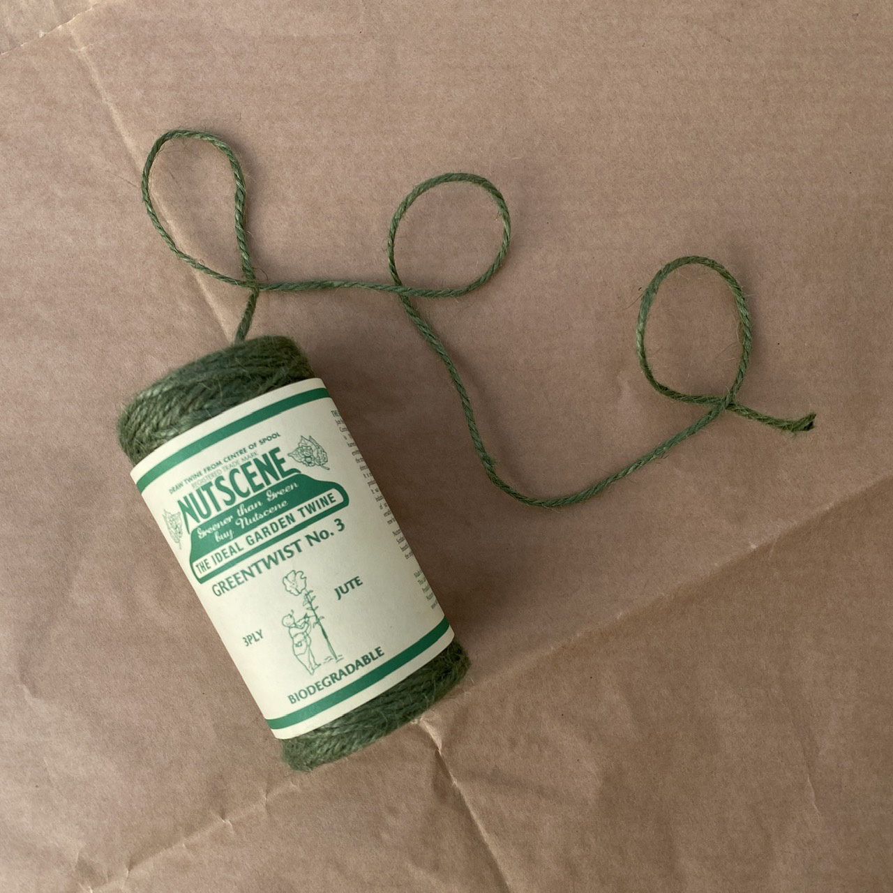 Green Compostable Jute Twine
