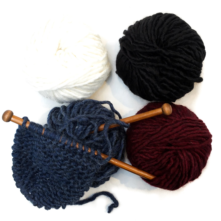 Knitting Kit - Sideways Hat