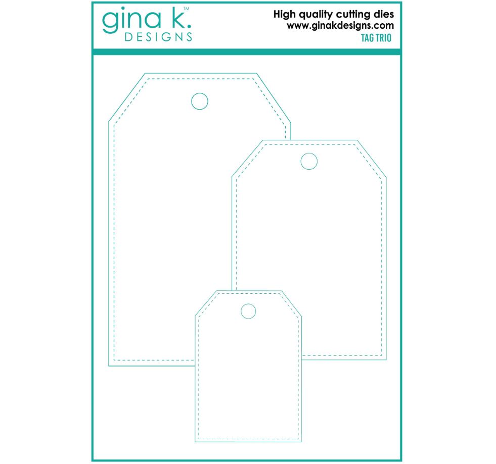 Gina k. DESIGNS - Die - Tag Trio Set (DIE0076)