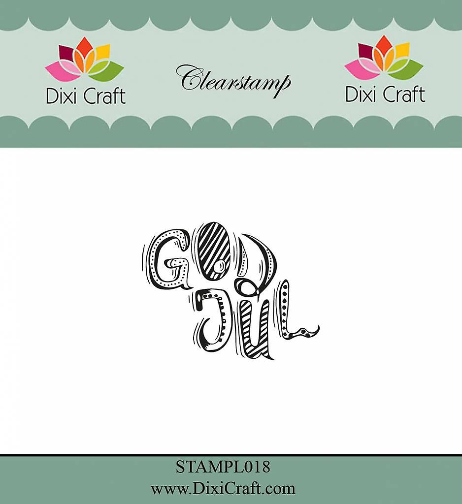 Dixi Craft - Clear stamp - God Jul 3