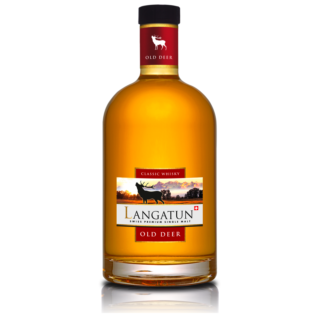 Langatun Old Deer Swiss Single Malt Whisky Cask Proof - 62.2%