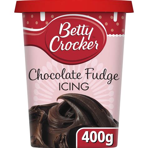 BETTY CROCKER CHOCOLATE FUDGE ICING 400G