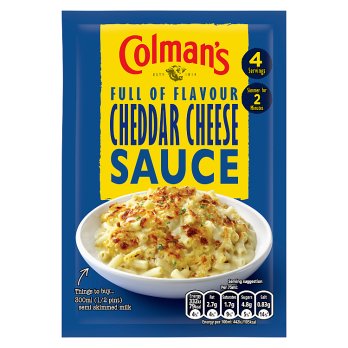 COLMANS CHEDDAR CHEESE SAUCE MIX 40G