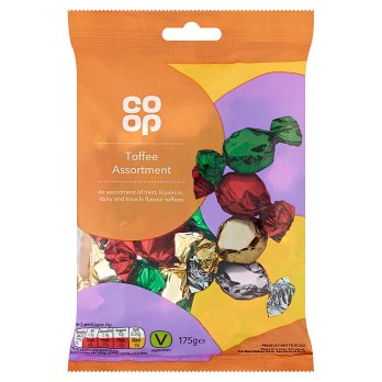 CO-OP ASSORTED TOFFEES 175G