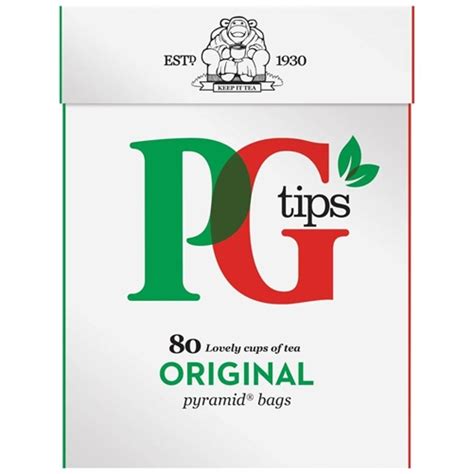 PG TIPS 80 TEA BAGS 