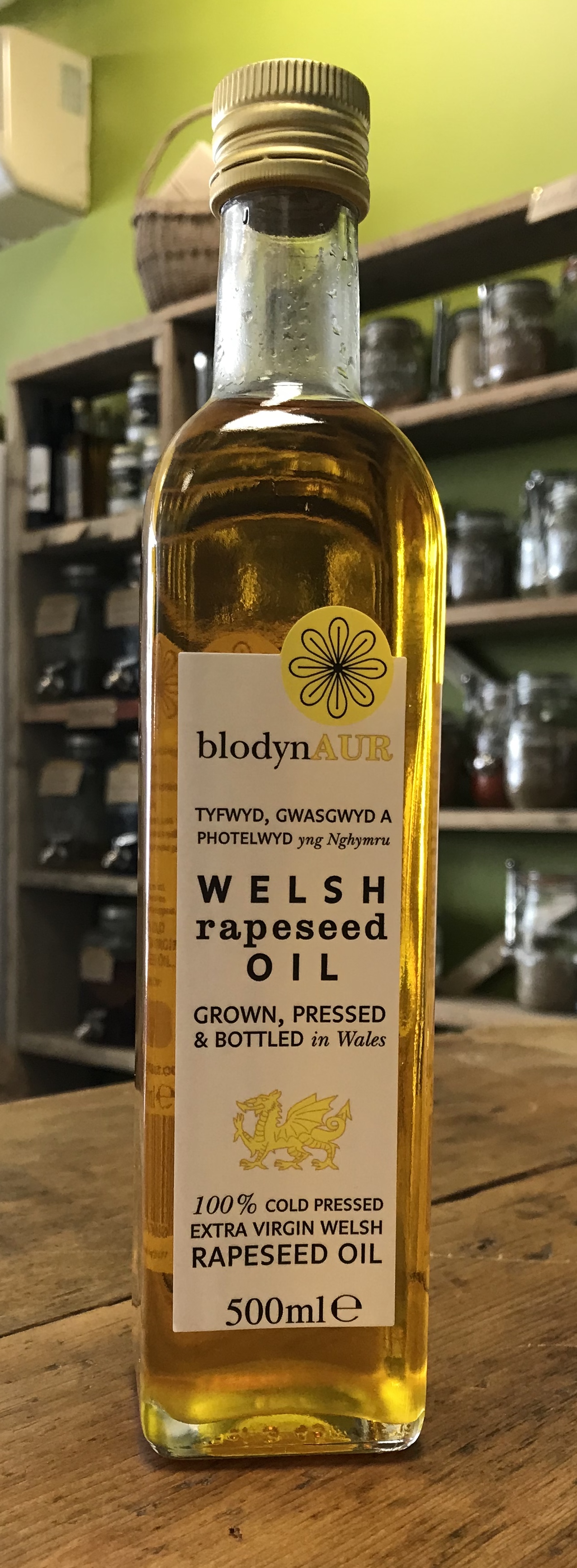 Blodyn Aur Welsh Rapeseed Oil