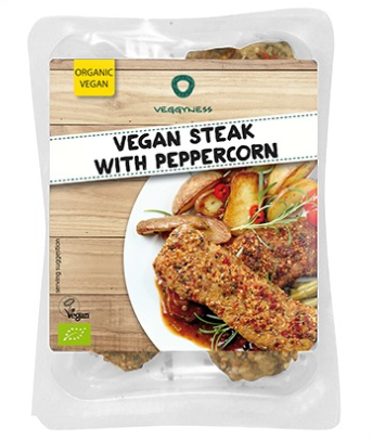 Veggyness - Steaks with Peppercorn (pack of 2 steaks))