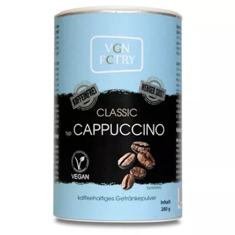 Instant Cappuccino - Decaffeinated and Reduced Sugar