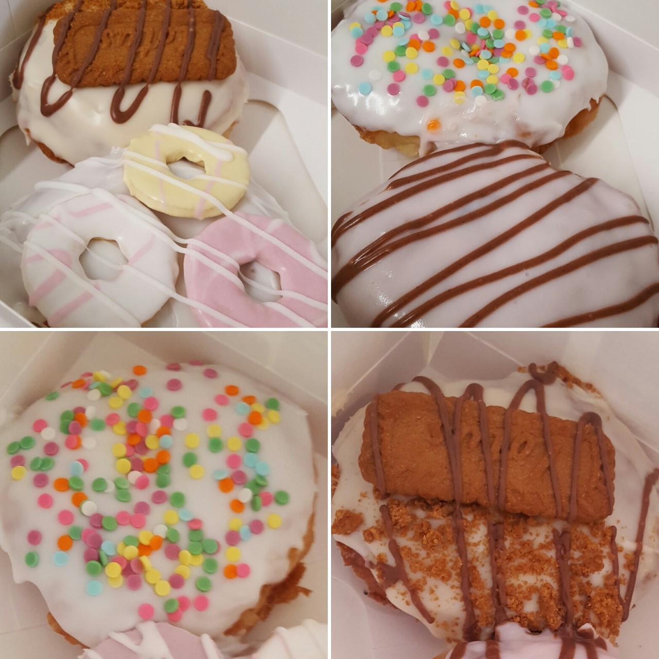 Doodle Donuts - Box of 2 Fried Donuts **PRE ORDER FOR COLLECTION THURS 27 OR FRI 28 JAN or NORWICH DELIVERY ON THURS 27 JAN** (see product description for flavour options)