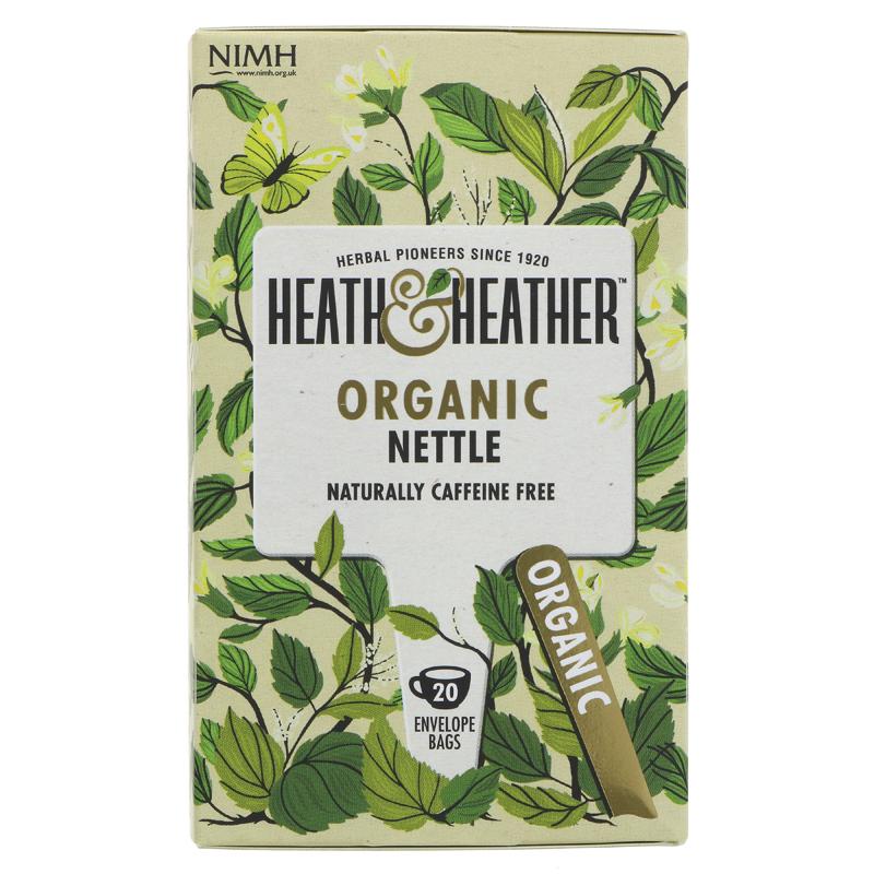 Heath & Heather - Organic Nettle Tea (20 tea bags)