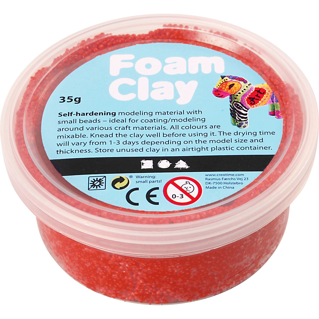Foam Clay Flere farger, 35 gram 