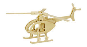 3d puzzle, helikopter