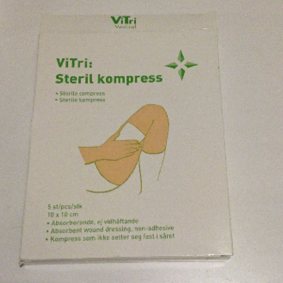 ViTri Steril kompress 10x10cm 5st 818402