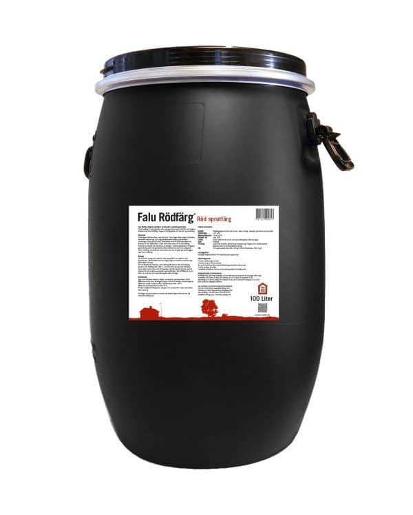 Falu Röd Sprutfärg 100 Liter - Färg | Råneå Bygghandel