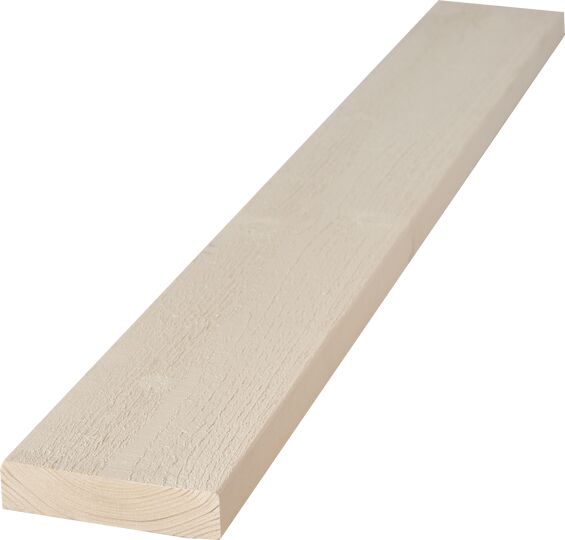 Ytterpanel g4-2 cmp-g/m gran Vit 22x95 3,9m - Ytterpanel | Råneå Bygghandel