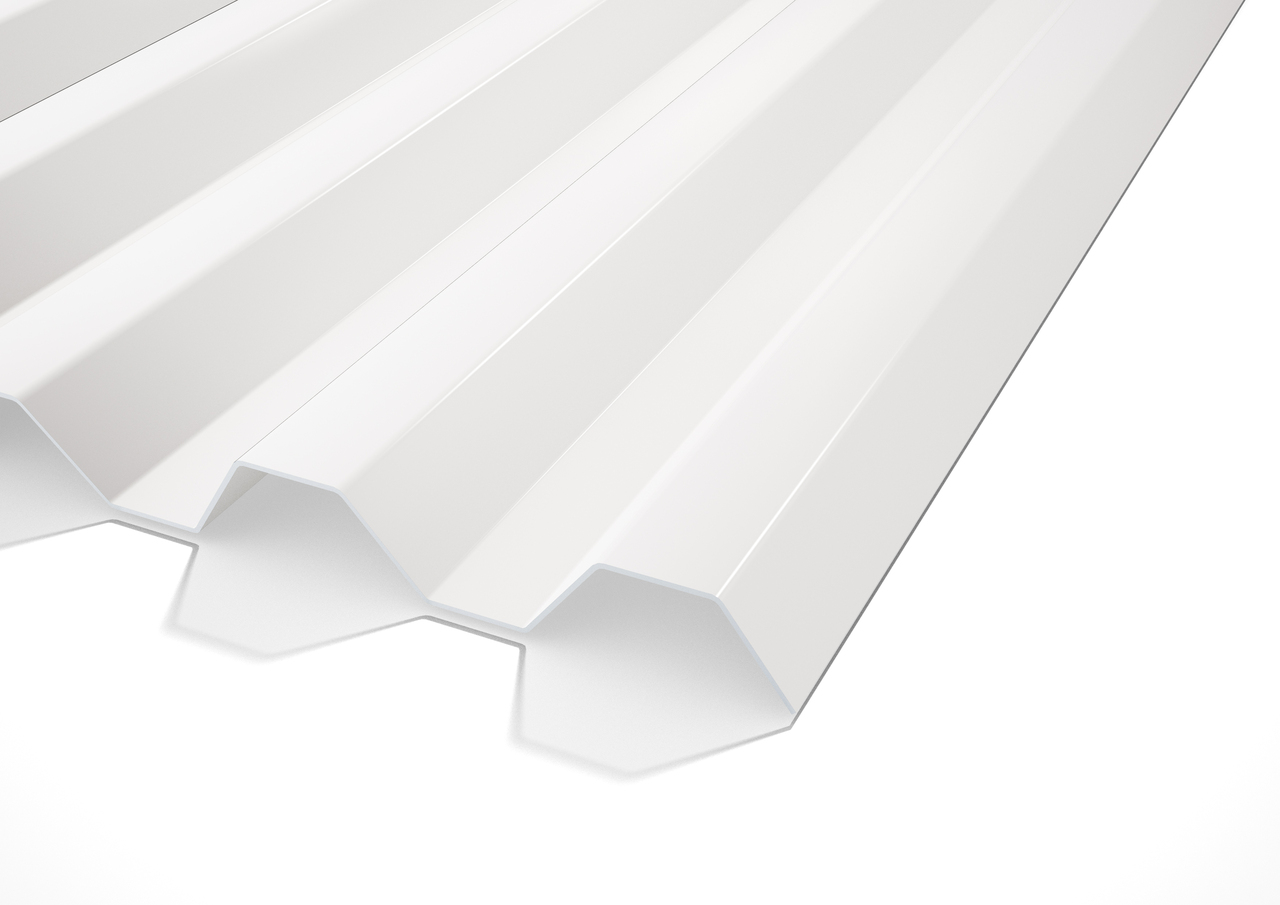 Plasttak korrugerad gop esslon 75/20 opalvit 2000x1135mm - Glasfiber & Plastprodukter AB | Råneå Bygghandel