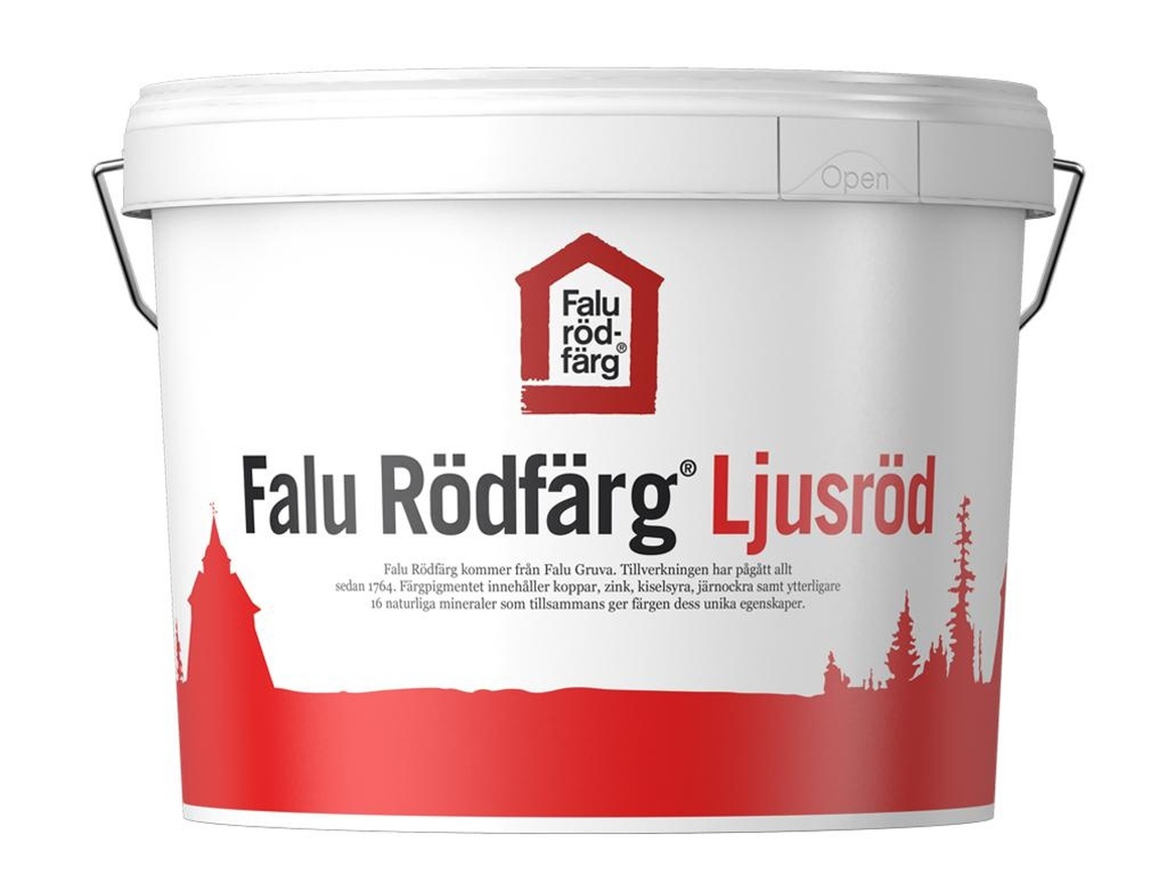 Falu Rödfärg ljusröd 10