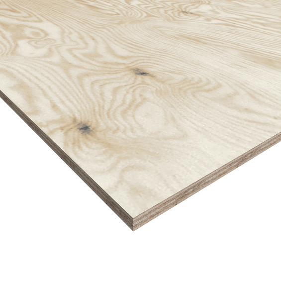 Furuplywood eko bb/x Exteriörlimmad 12x2500x1250mm - Byggskivor | Råneå Bygghandel