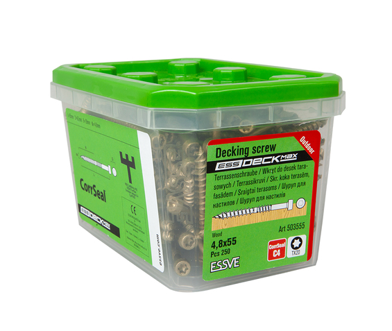 Trallskruv essdeck max tx20 Corrseal 4,8x42 -  | Råneå Bygghandel