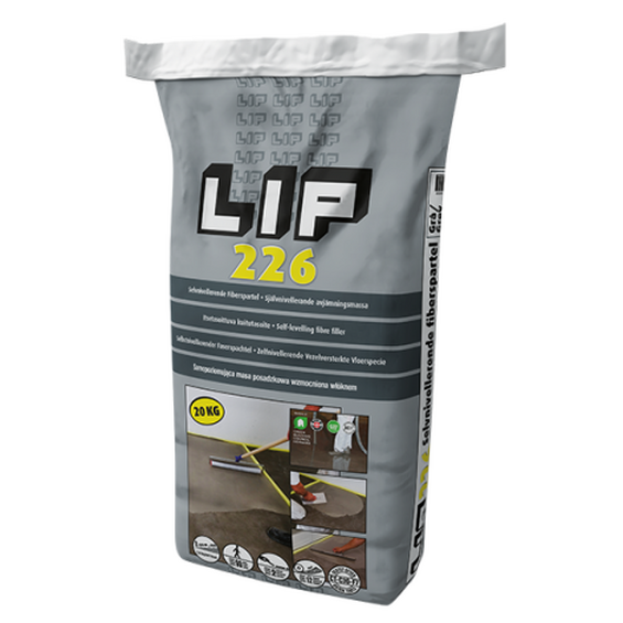 Avjämningsmassa lip 226 Fiberspackel 20kg -  | Råneå Bygghandel