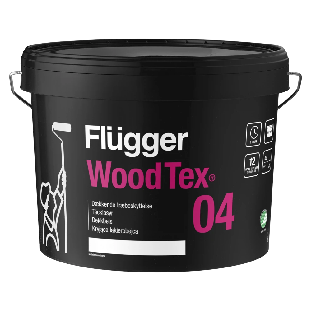 FL 04 Wood Tex Classic Bas 1_9,1 L - Flügger | Råneå Bygghandel